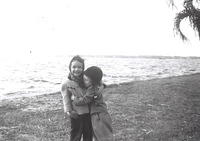 Libby Cohen Needle w/ brother Marvin Cohen, 1951