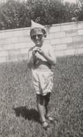 Marvin Cohen in Jacksonville, Fl wearing his dad's army hat