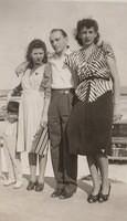 Fannie Cohn Cohen and Sammy Cohen with Unknown