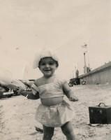 Libby Cohen Needle at the beach in Jacksonsville, Fl