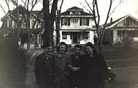 Fannie Cohn Cohen on the right with friends