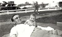 Morris Tulchinsky and Linda Tulchinsky Siegel, Sept 1948