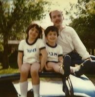 Harvey Cohen with Avi & Tami Needle