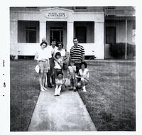 Eva Cohn Tulchinsky on left.  Esther Baellow Wolfson center w sunglasses