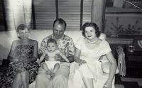 Unknown, Max Levin holding baby Janet?, Bertie Cohn Levin