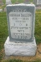 Abraham Baellow "The Lantzman" Headstone