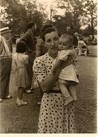 Sylvia Kershenaum Baellow and Harla Lee Baellow Loving, 1940 (front)