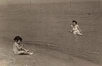 1949 - Thelma Hecht Clutz w Marcia Clutz Tropp, Michigan City