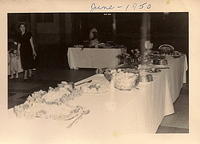 Joel Pelofsky's Bar Mitzvah Party at Beth Shalom, June, 1950