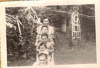 Thelma, Larry, Marcia, Linda, & Ted Clutz, 1953