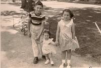 Larry, Linda & Marcia, Swope Park, 1953