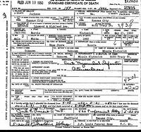 Morris Klutznick Death Certificate