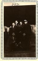 Top: Fannie Cohn Cohen, Louis Cohn, Esther Baellow Wolfson, Eva Cohn Tulchinsky, Bottom: Bertie Cohn Levin, Hike Cohn Tulchinsky, 1942