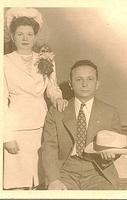 Eva Cohn Tulchinsky and Morris Tulchinksy wedding, 1946