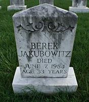 Berek Jakubowitz Headstone