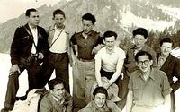 Gene Hersh (2nd from right standing in the back)