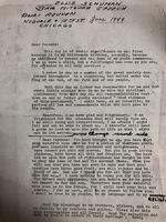 Ellis Schuman Bar Mitzvah Speech.  Bnei Reuven - Chicago, June 1944