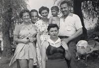 Rose Steinlauf Zaitz (in black in the front) with friends