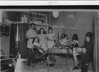 Rose Steinlauf Zaitz working at a beauty parlor Chicago