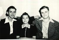 Goldie Portnoy Leon and friends.  September 3, 1941