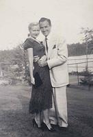 Bill and Violet Bleier Silvern Wedding, Hollywood Hills Hotel, Old Forge, NY, 1950